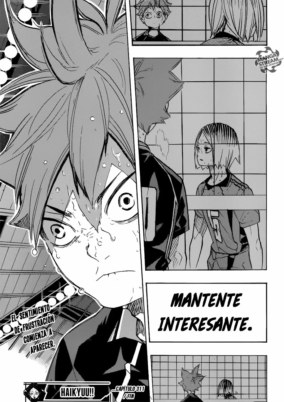 Haikyuu!! - Capítulo 311 - Página 20 - LectorTMOo