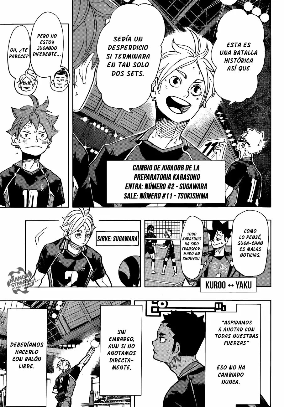Haikyuu!! - Capítulo 313 - Página 4 - LectorTMOo