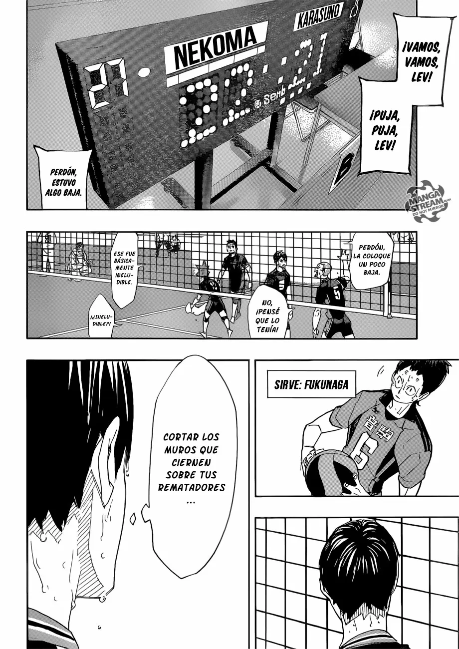 Haikyuu!! capítulo 314 página 6