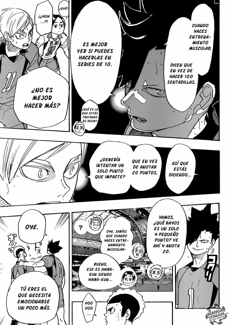 Haikyuu!! capítulo 318 página 4