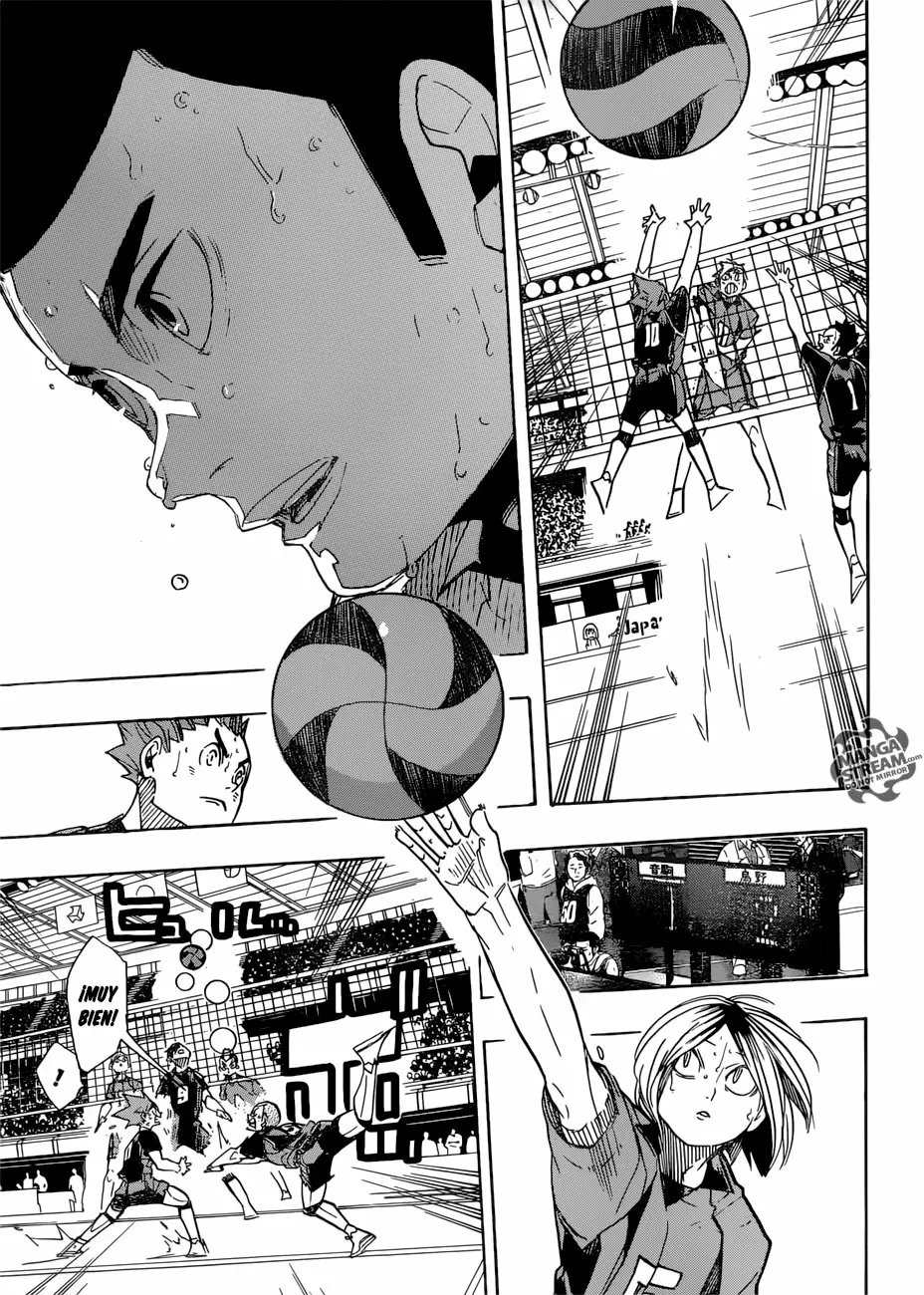 Haikyuu!! capítulo 319 página 9
