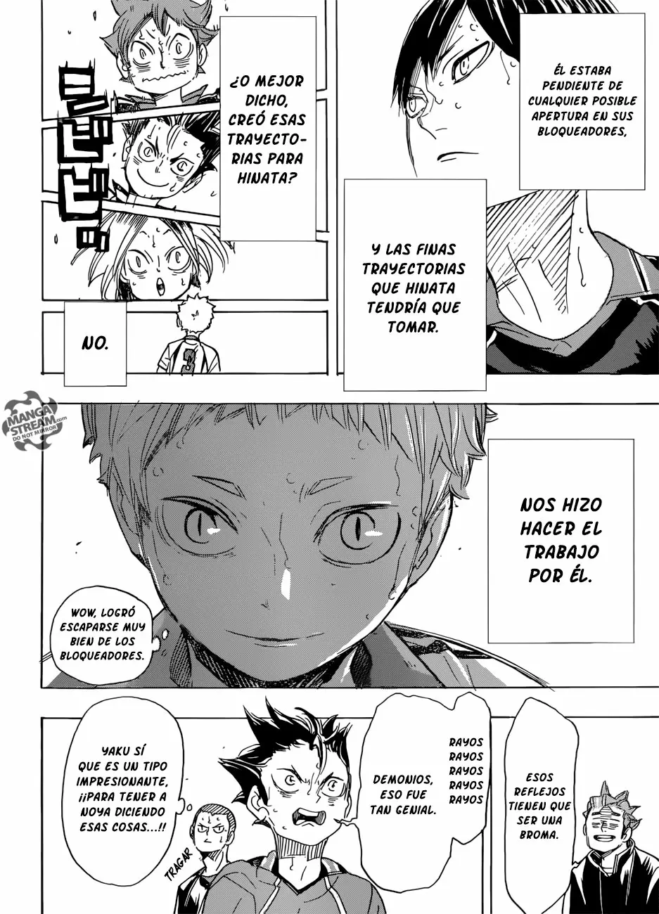 Haikyuu!! capítulo 319 página 13