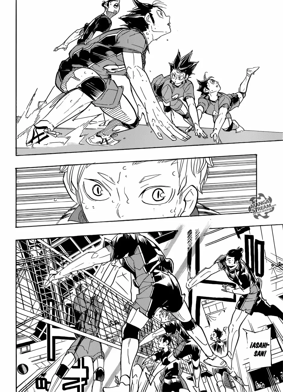 Haikyuu!! capítulo 319 página 15