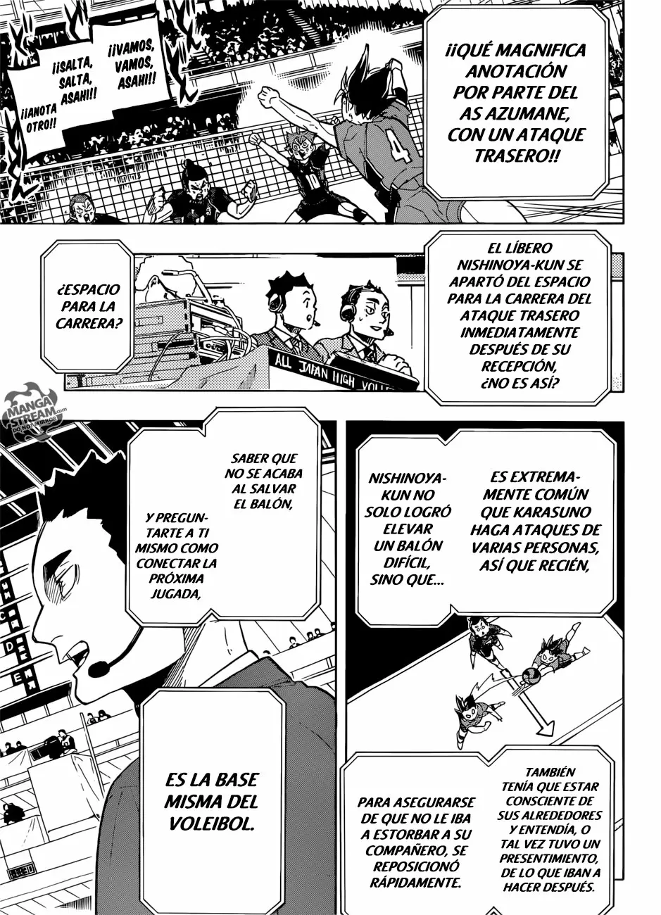 Haikyuu!! capítulo 319 página 16