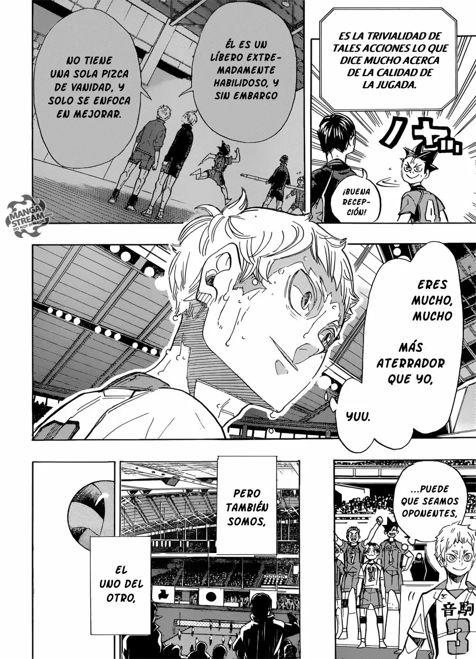 Haikyuu!! capítulo 319 página 17