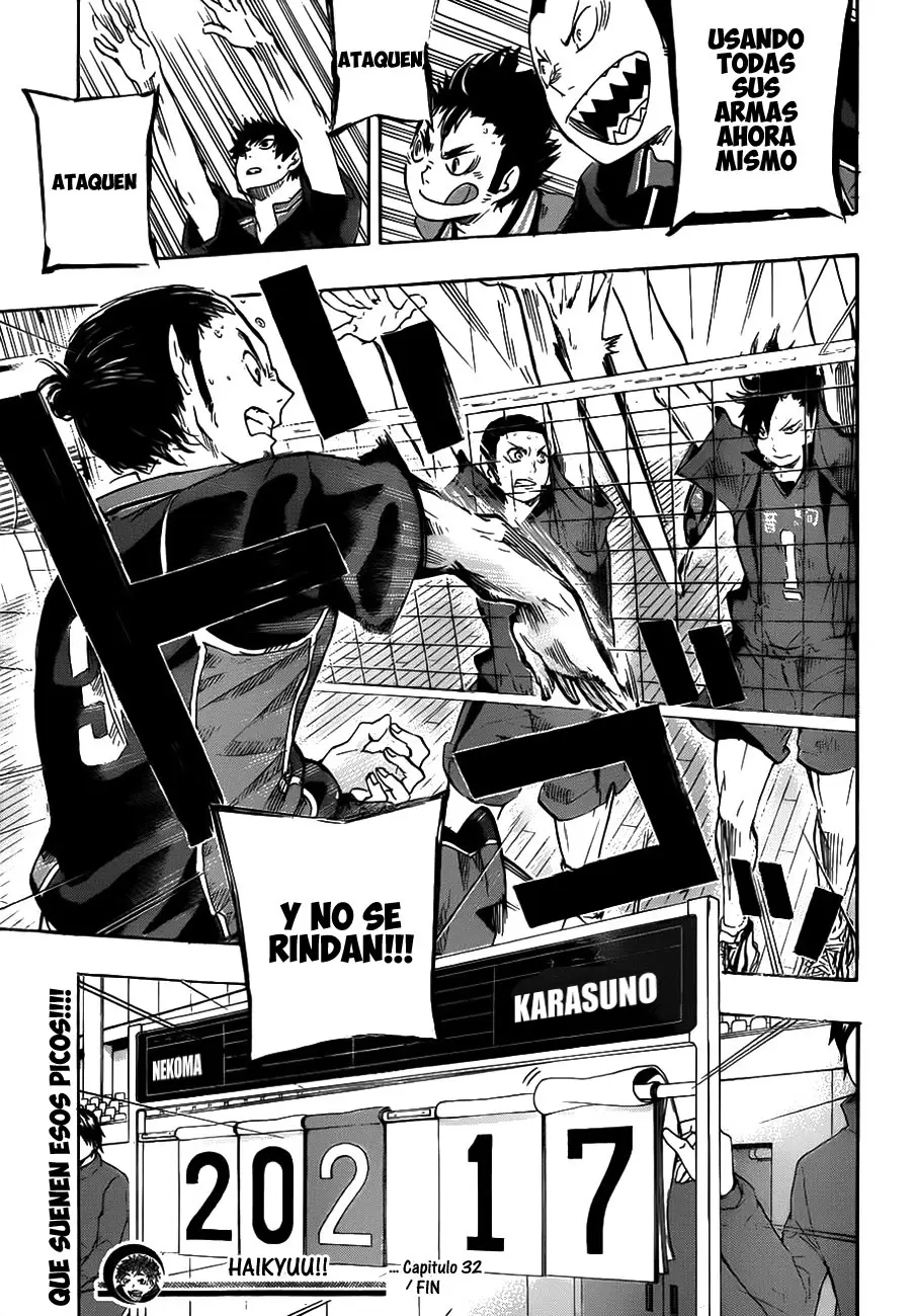 Haikyuu!! - Capítulo 32 - Página 20 - LectorTMOo