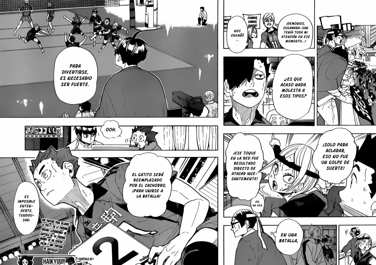 Haikyuu!! - Capítulo 321 - Página 15 - LectorTMOo