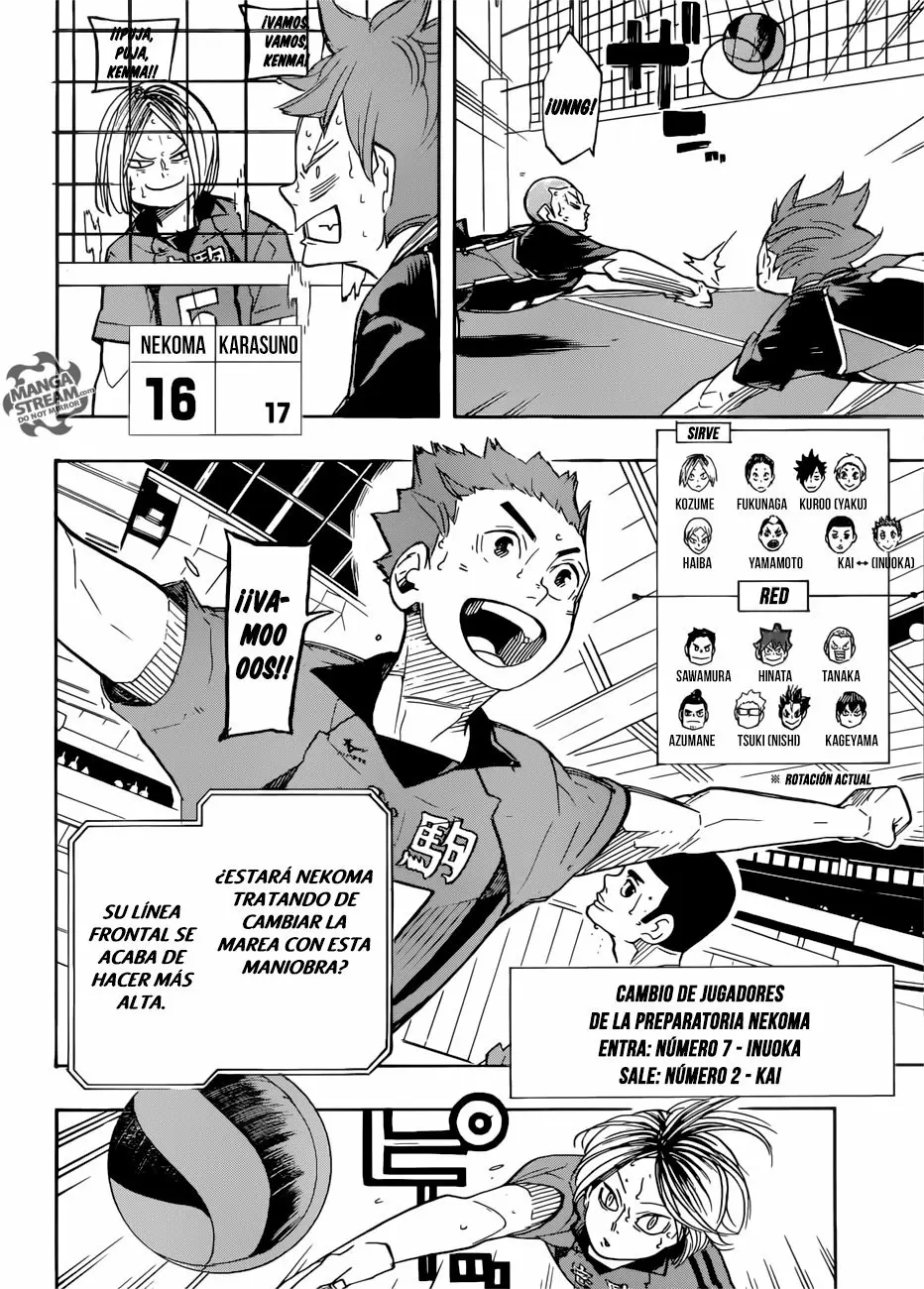 Haikyuu!! - Capítulo 322 - Página 8 - LectorTMOo