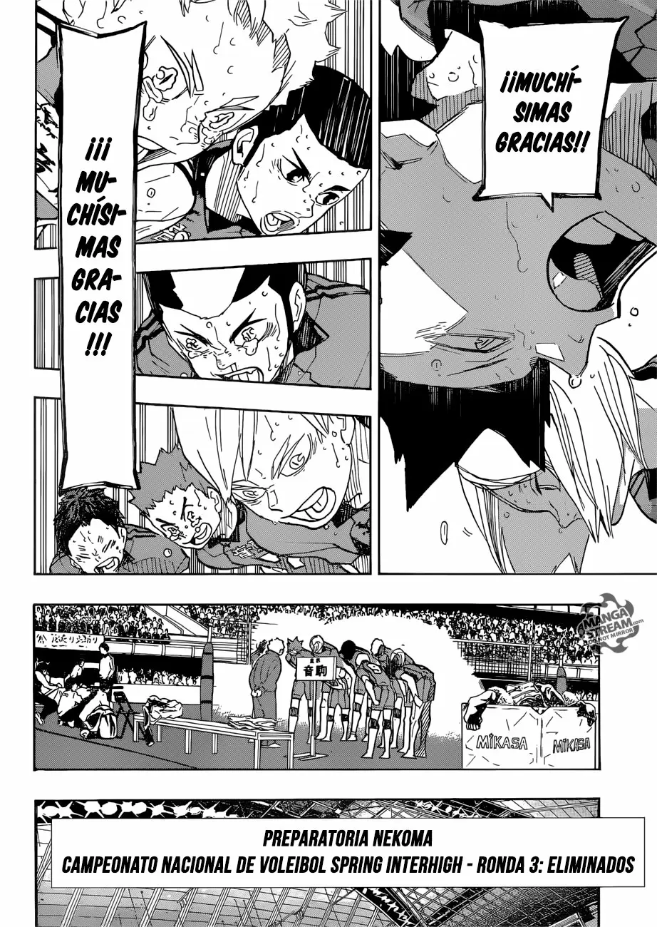 Haikyuu!! capítulo 325 página 12