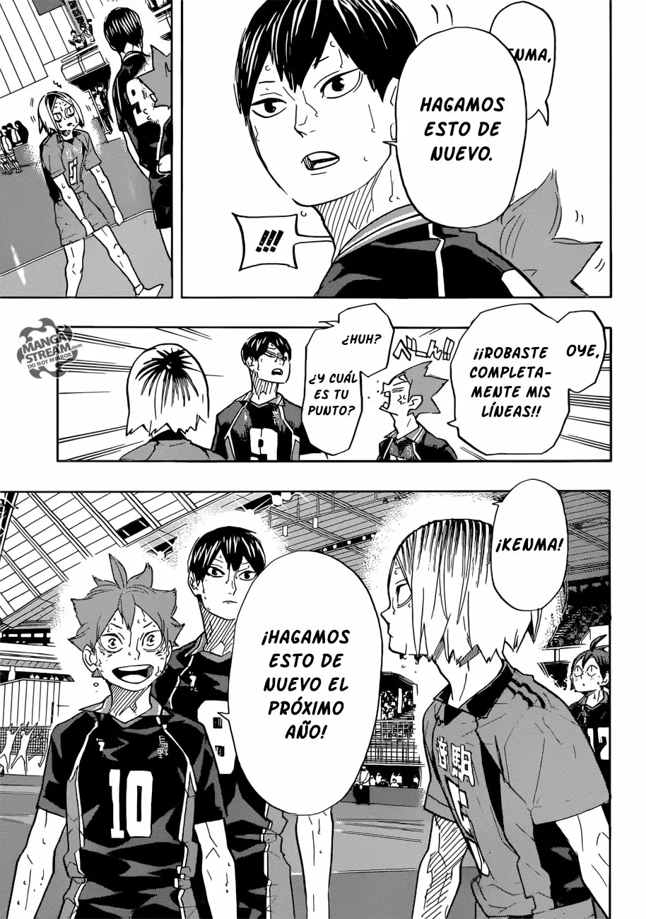 Haikyuu!! capítulo 325 página 13