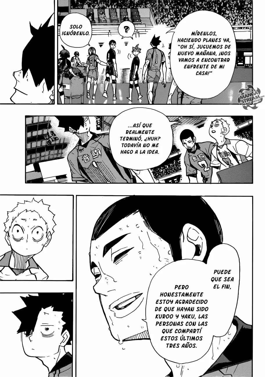 Haikyuu!! capítulo 325 página 14