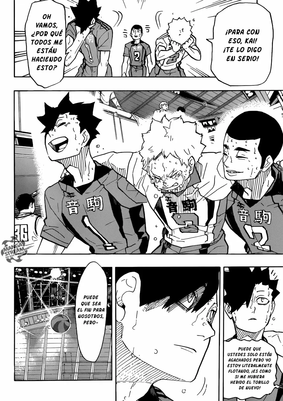 Haikyuu!! capítulo 325 página 15
