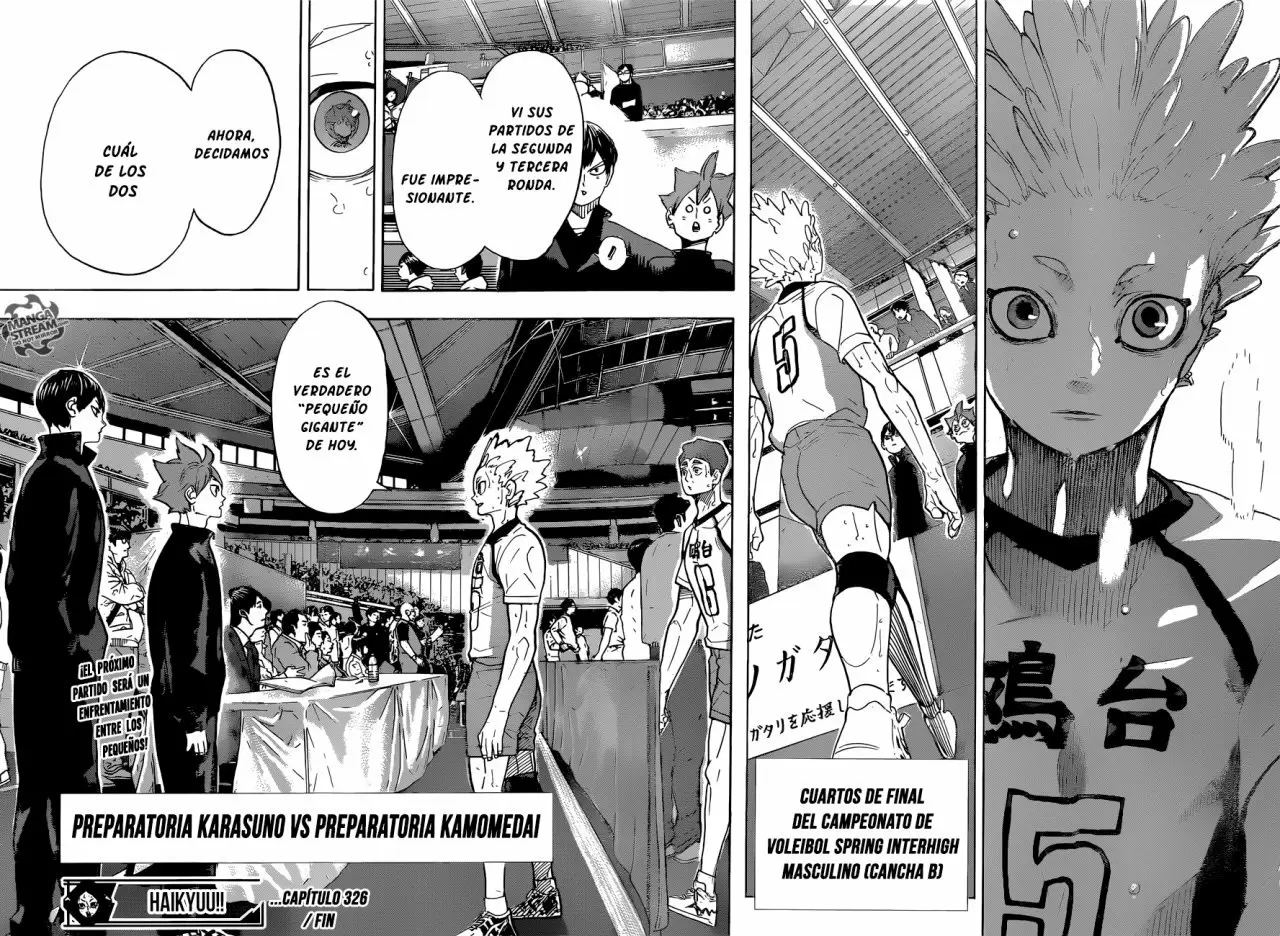 Haikyuu!! - Capítulo 326 - Página 19 - LectorTMOo