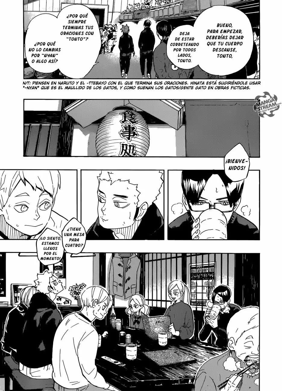 Haikyuu!! - Capítulo 327 - Página 8 - LectorTMOo