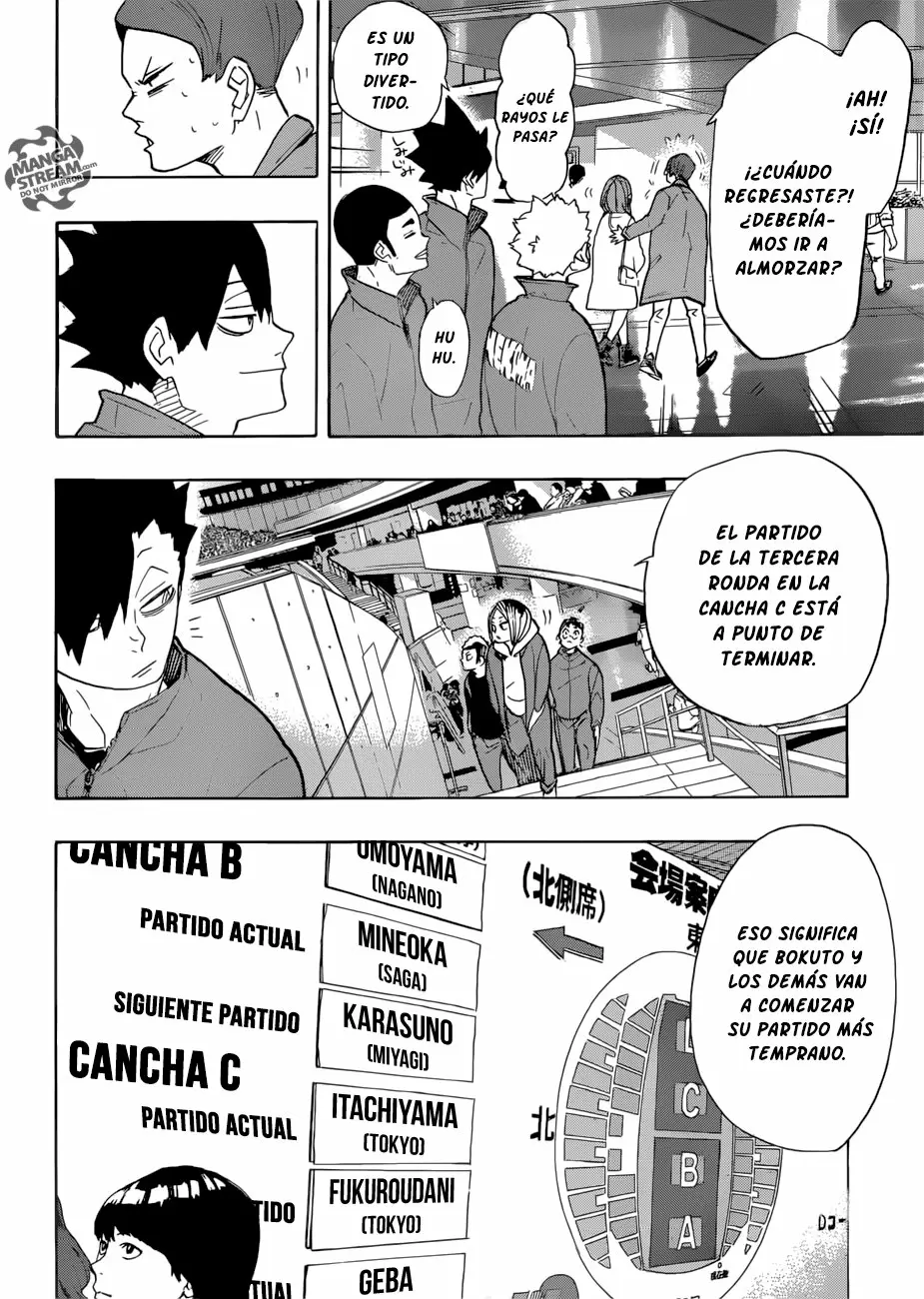 Haikyuu!! - Capítulo 327 - Página 15 - LectorTMOo