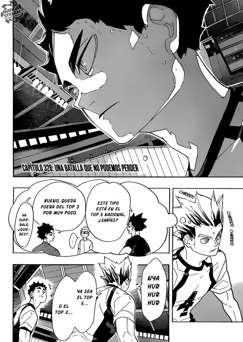 Haikyuu!! capítulo 328 página 5
