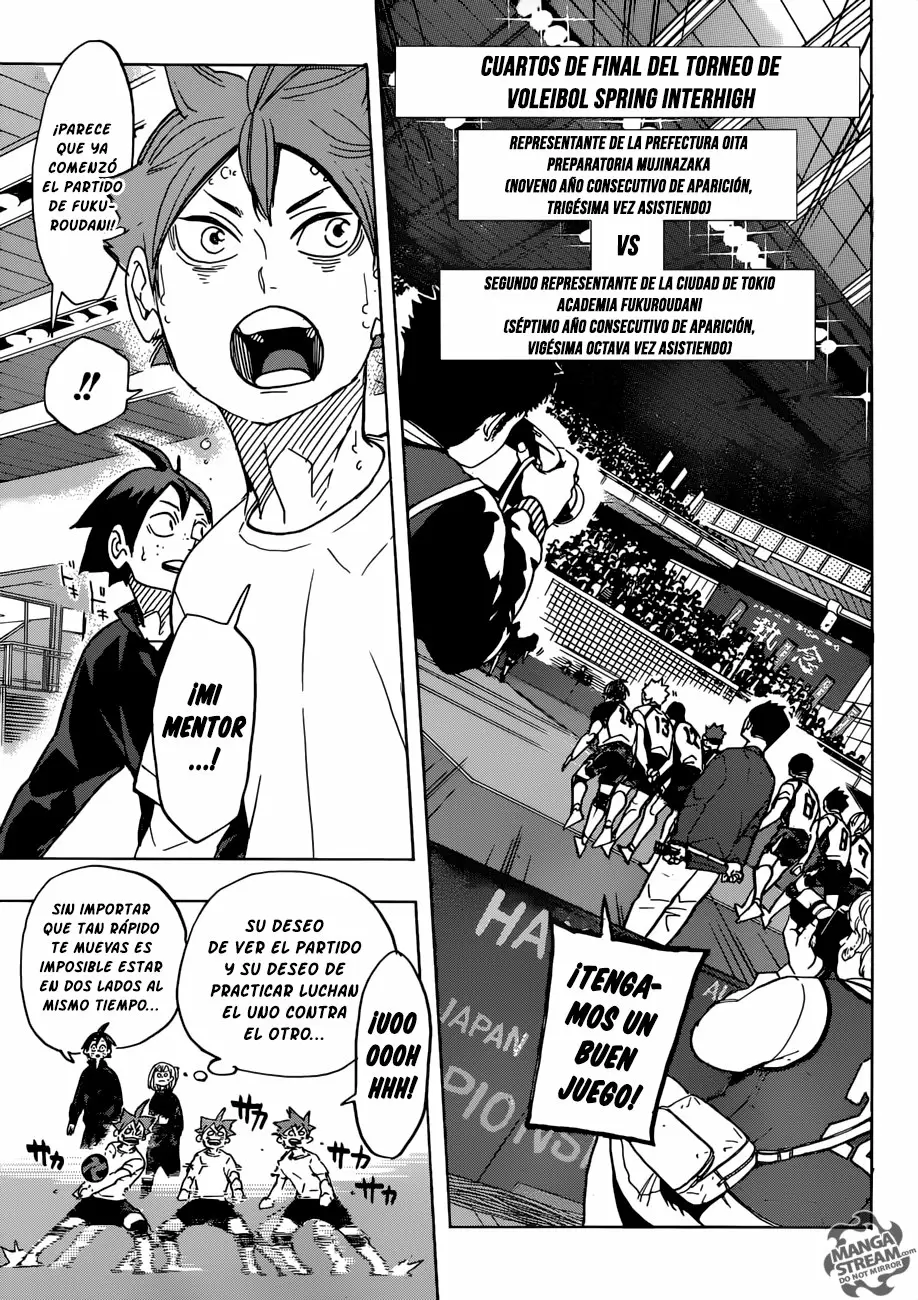 Haikyuu!! capítulo 328 página 8