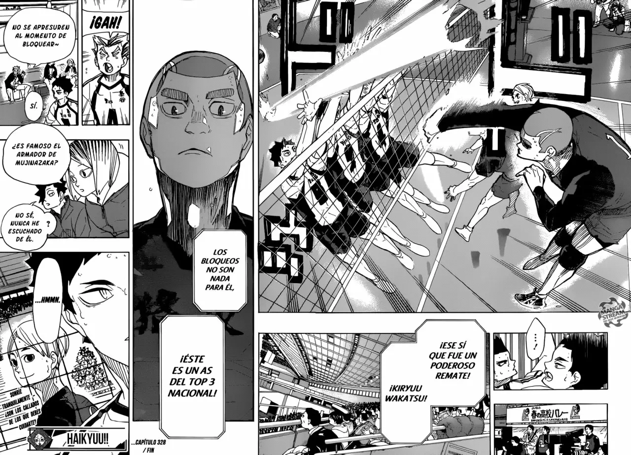 Haikyuu!! capítulo 328 página 16