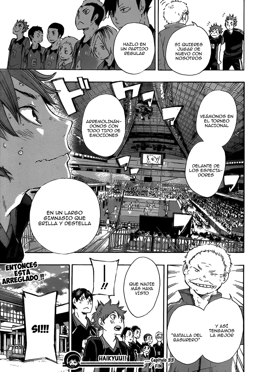 Haikyuu!! - Capítulo 33 - Página 17 - LectorTMOo