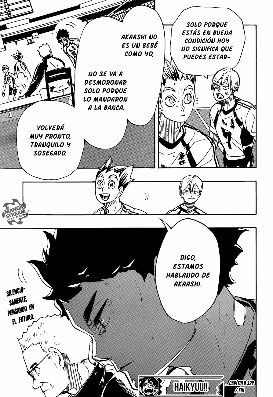 Haikyuu!! - Capítulo 332 - Página 18 - LectorTMOo