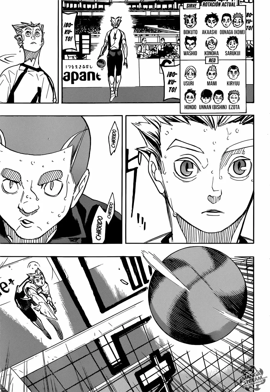 Haikyuu!! capítulo 335 página 16