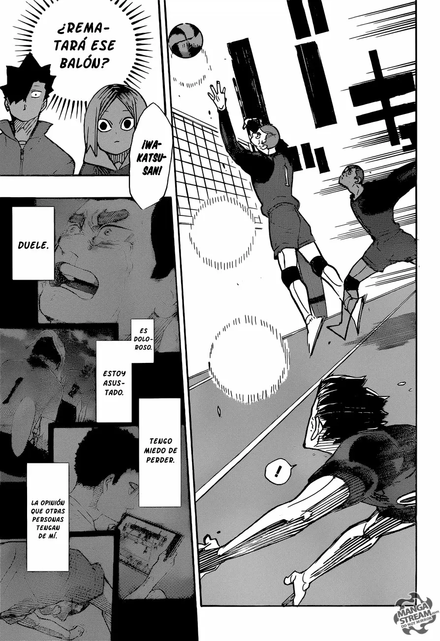 Haikyuu!! capítulo 335 página 18