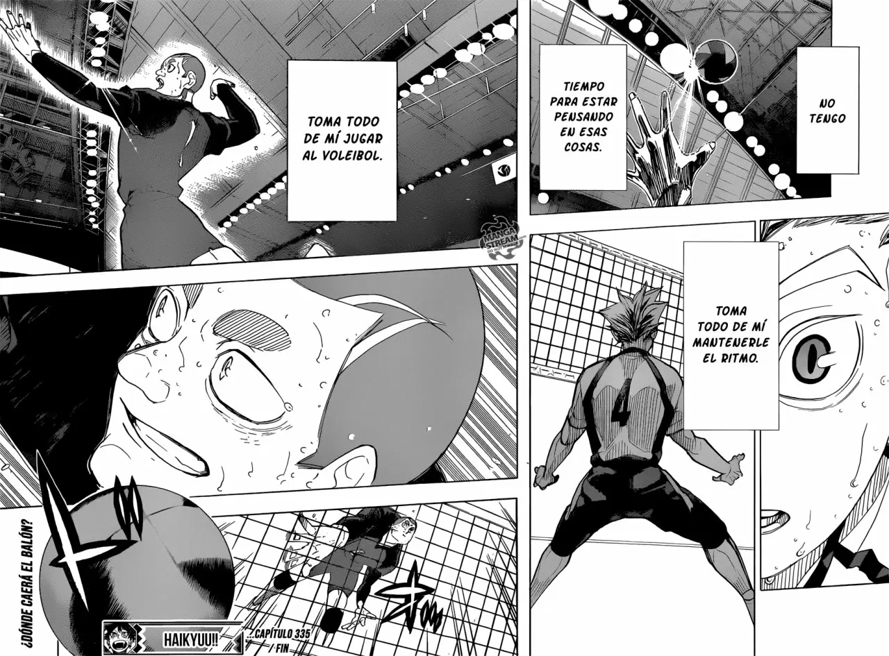 Haikyuu!! capítulo 335 página 19