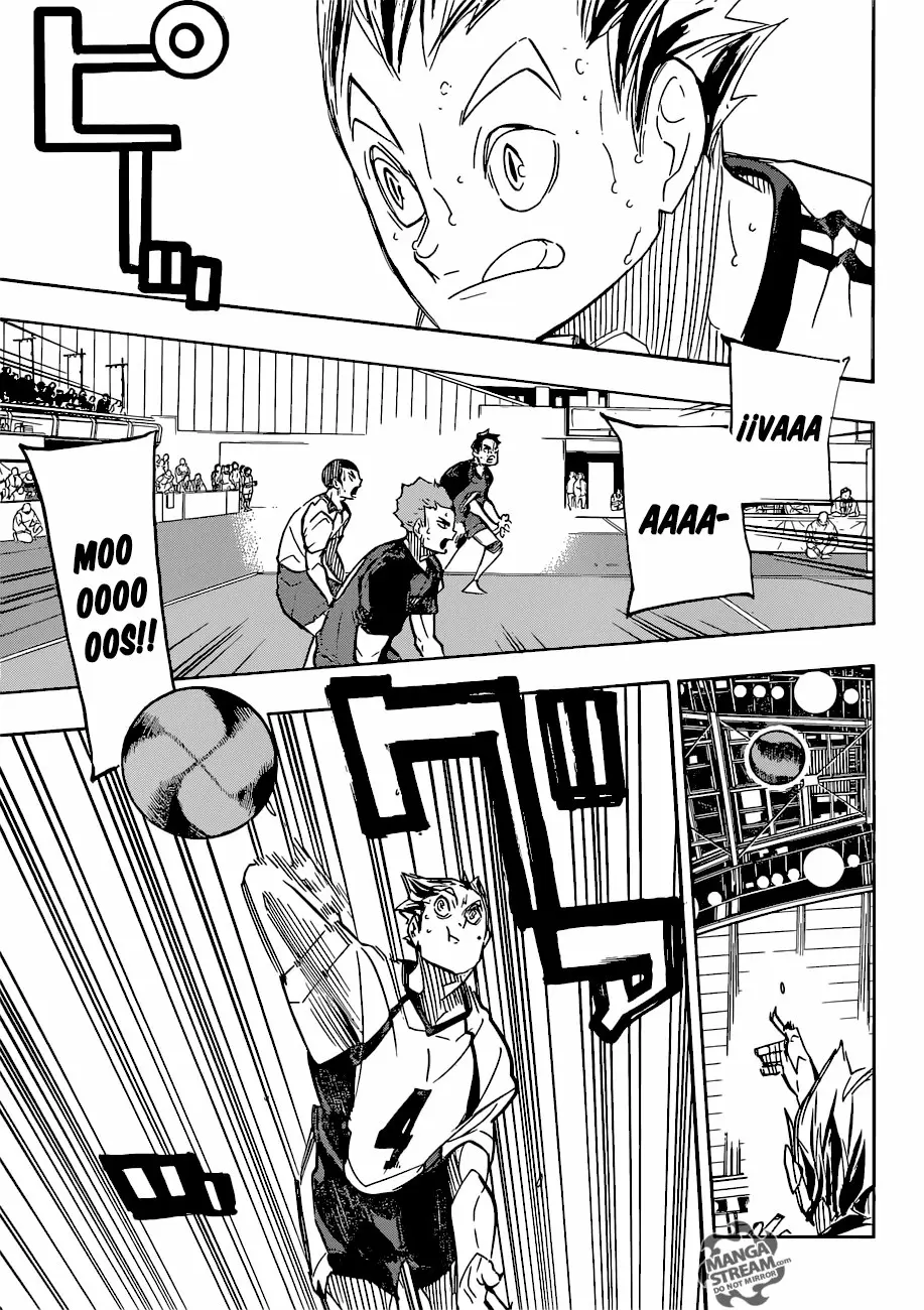 Haikyuu!! capítulo 336 página 8