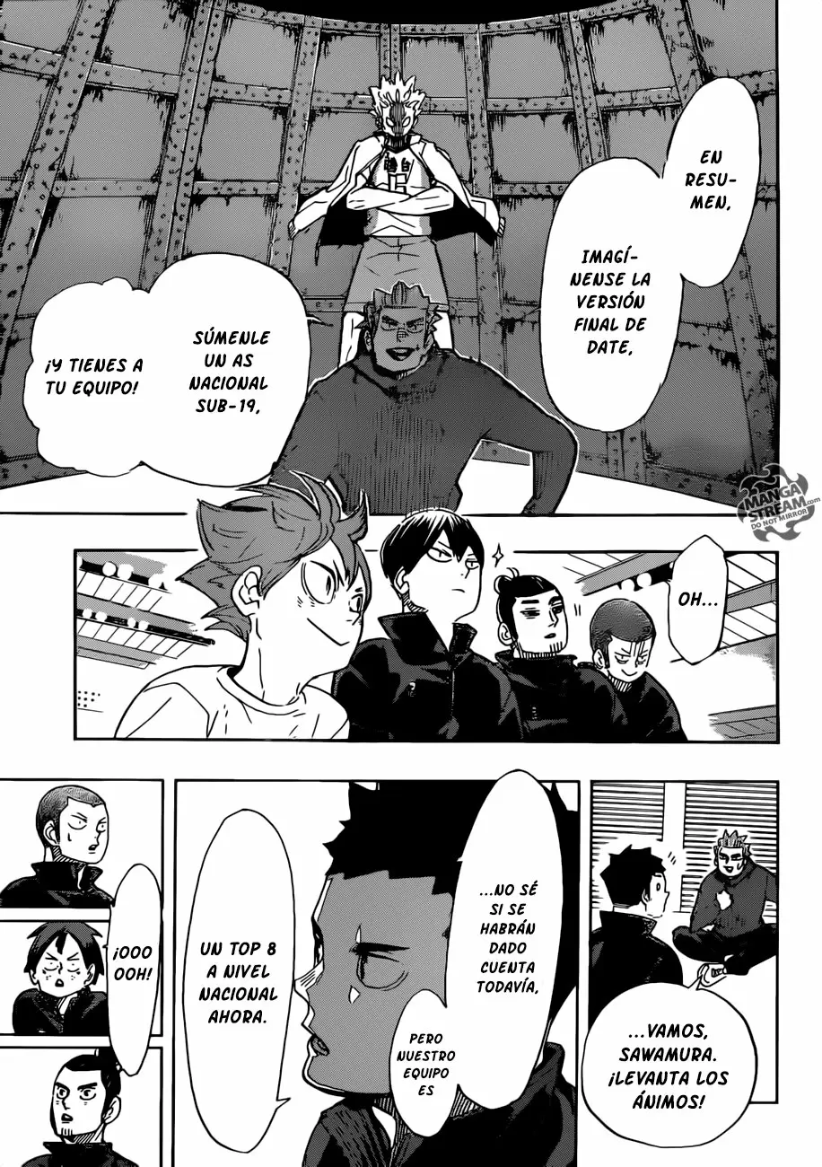 Haikyuu!! capítulo 338 página 9