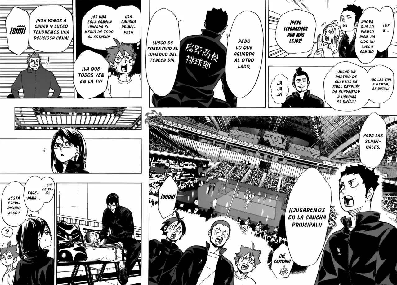 Haikyuu!! capítulo 338 página 10