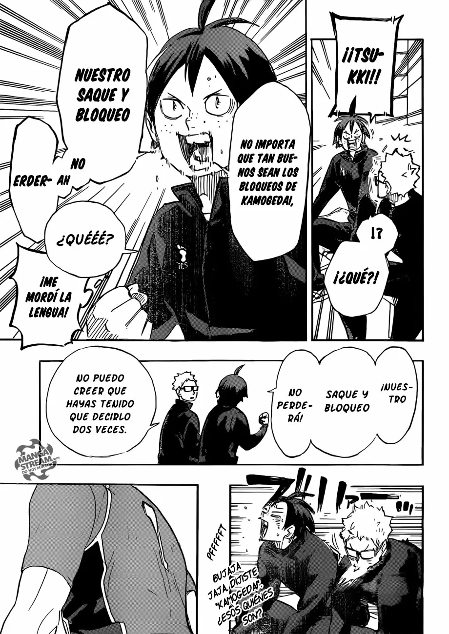 Haikyuu!! capítulo 338 página 14