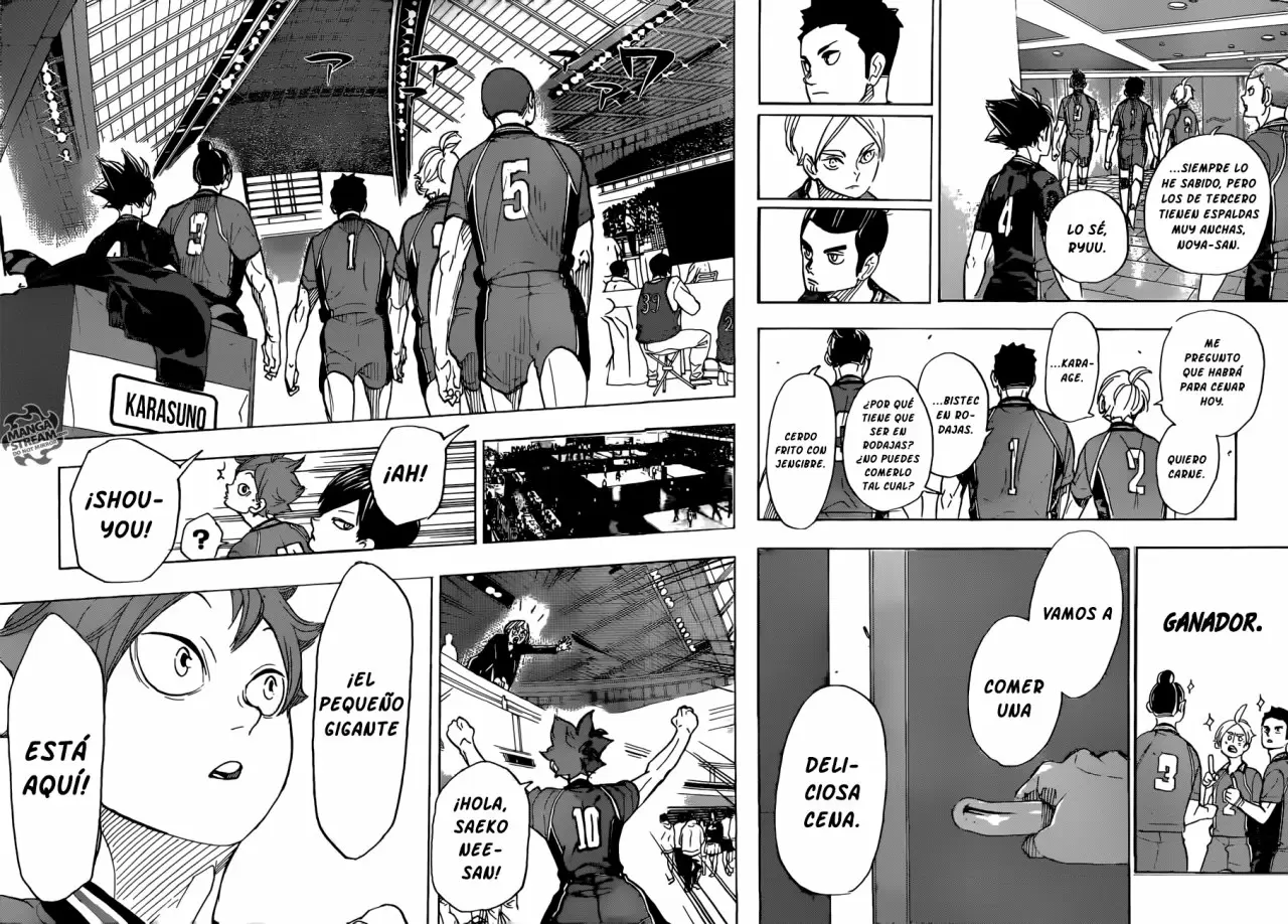 Haikyuu!! capítulo 338 página 15