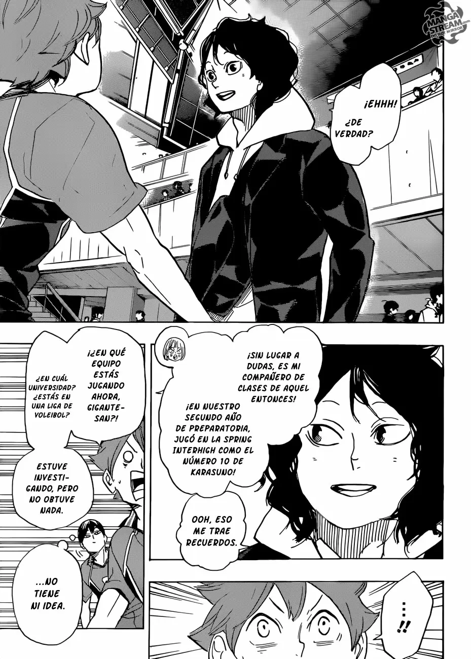 Haikyuu!! capítulo 338 página 17