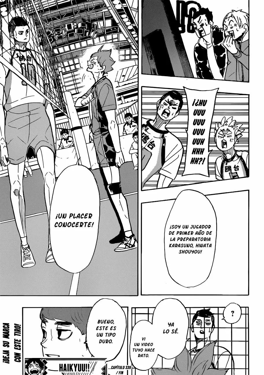 Haikyuu!! - Capítulo 339 - Página 18 - LectorTMOo