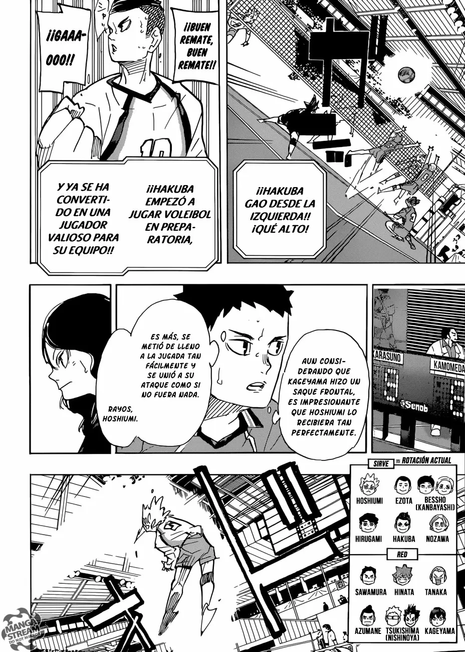Haikyuu!! capítulo 343 página 15