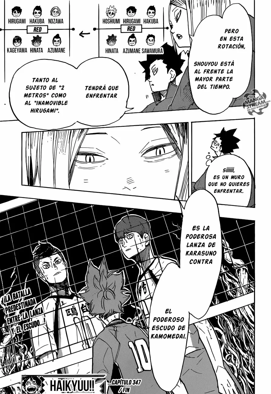 Haikyuu!! - Capítulo 347 - Página 18 - LectorTMOo