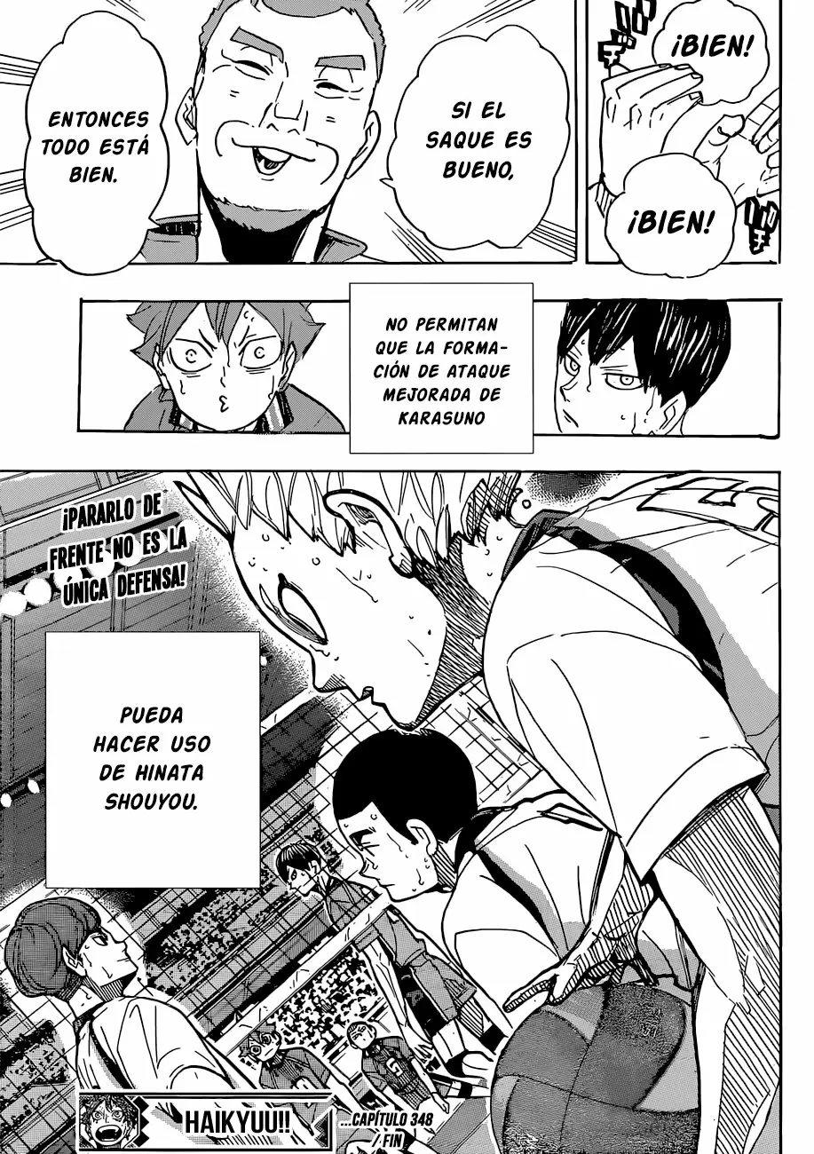 Haikyuu!! - Capítulo 348 - Página 19 - LectorTMOo