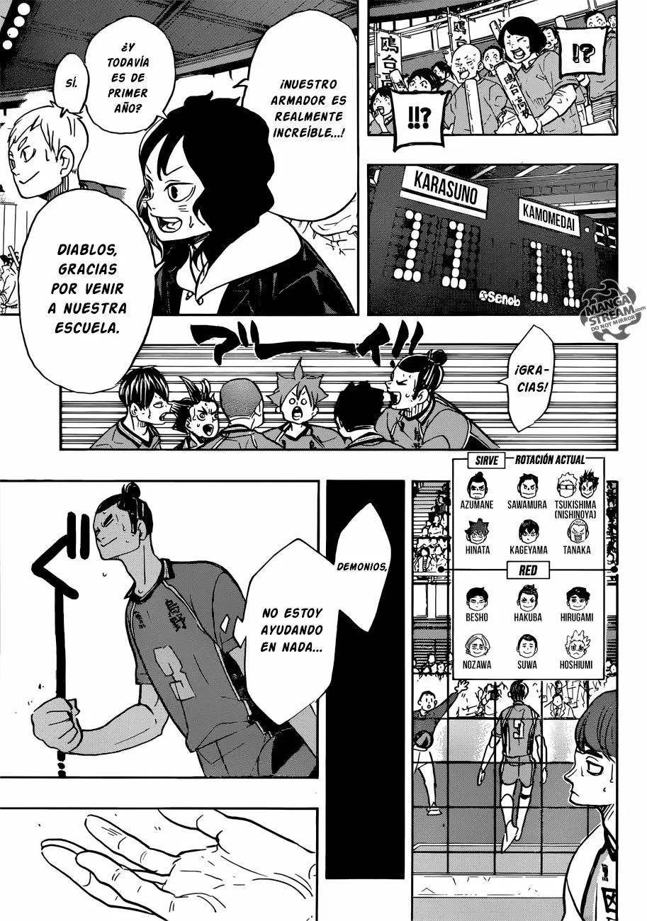 Haikyuu!! capítulo 349 página 10