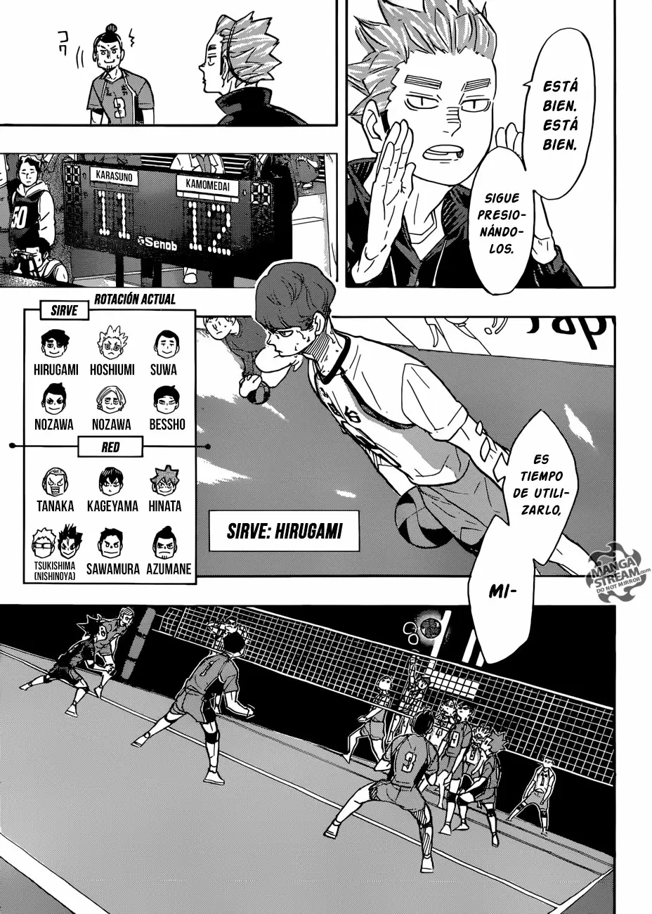 Haikyuu!! capítulo 349 página 12