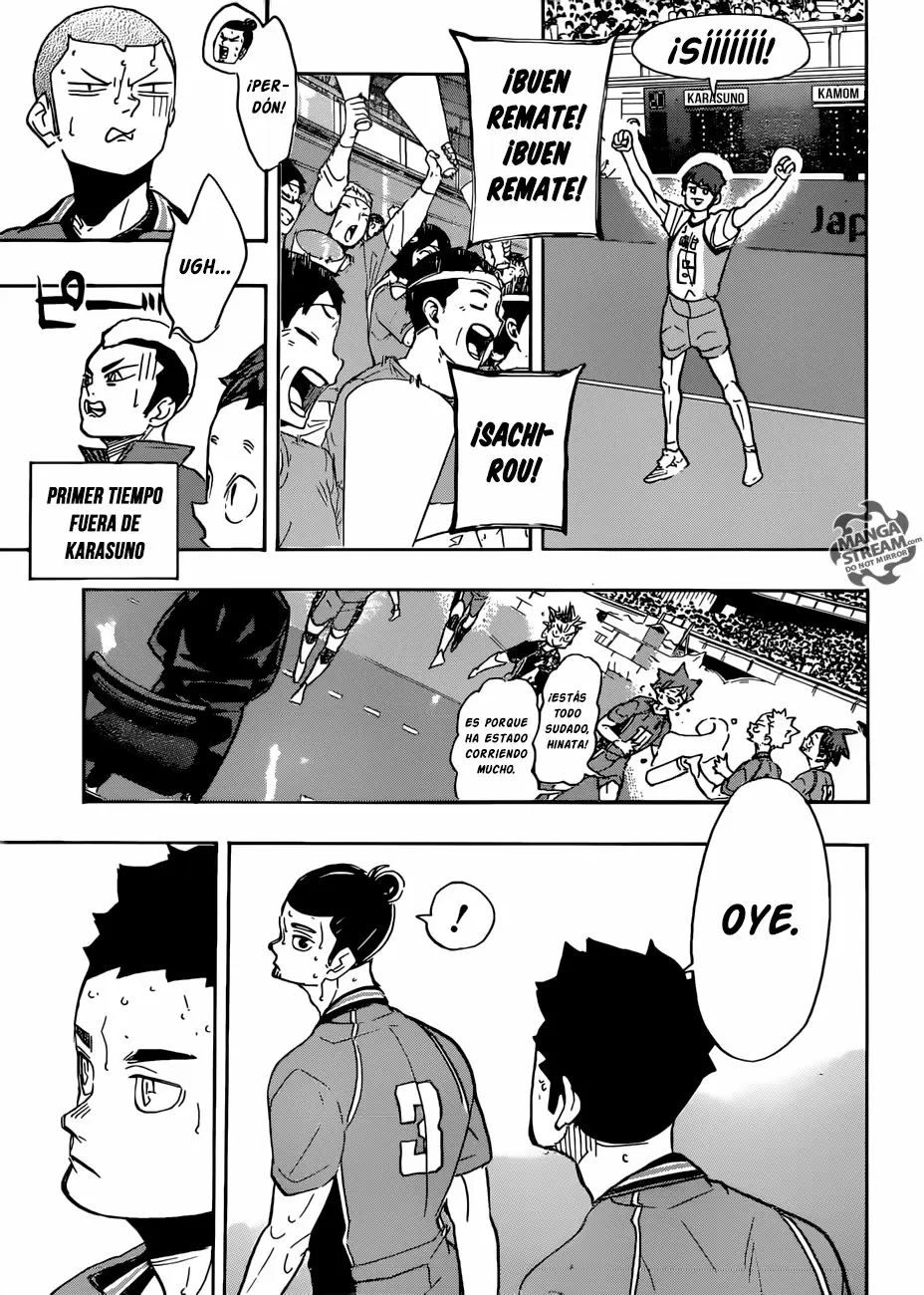 Haikyuu!! capítulo 349 página 14
