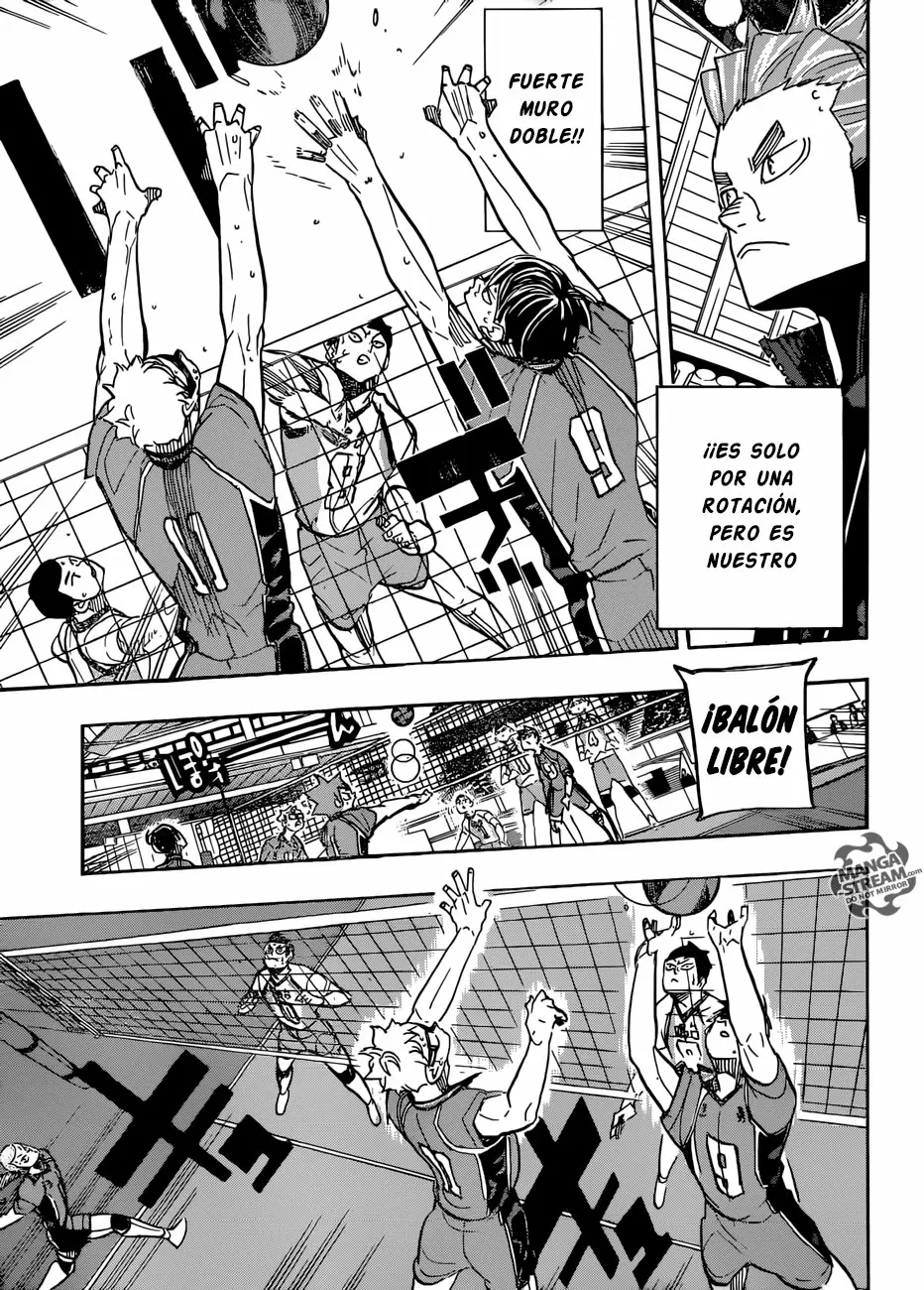 Haikyuu!! capítulo 349 página 18