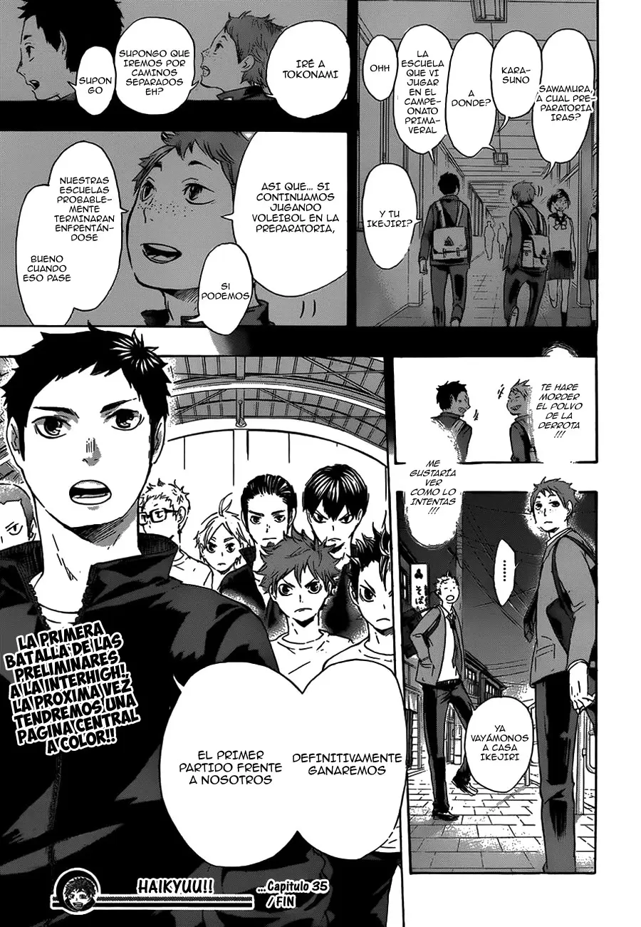 Haikyuu!! - Capítulo 35 - Página 26 - LectorTMOo