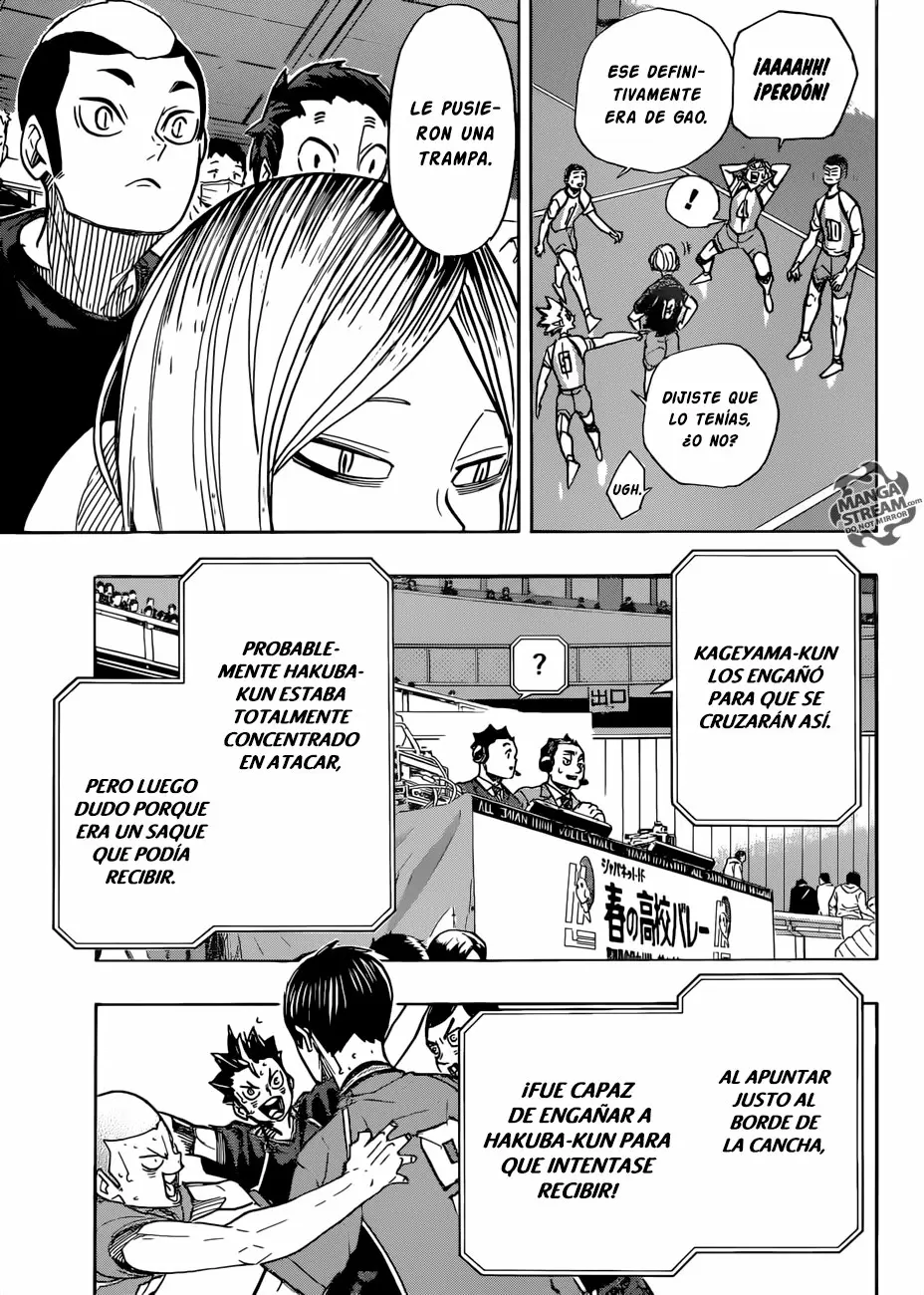 Haikyuu!! - Capítulo 350 - Página 10 - LectorTMOo