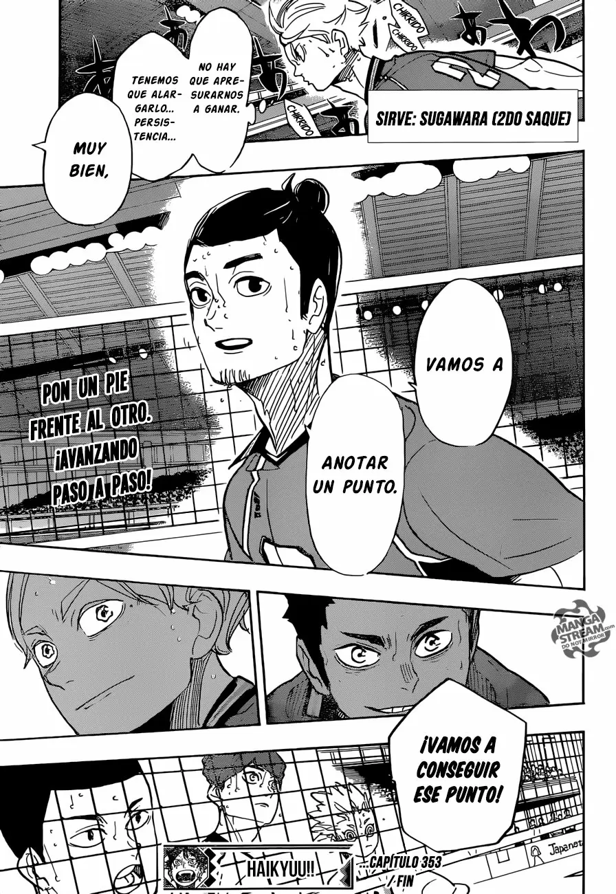 Haikyuu!! - Capítulo 353 - Página 18 - LectorTMOo