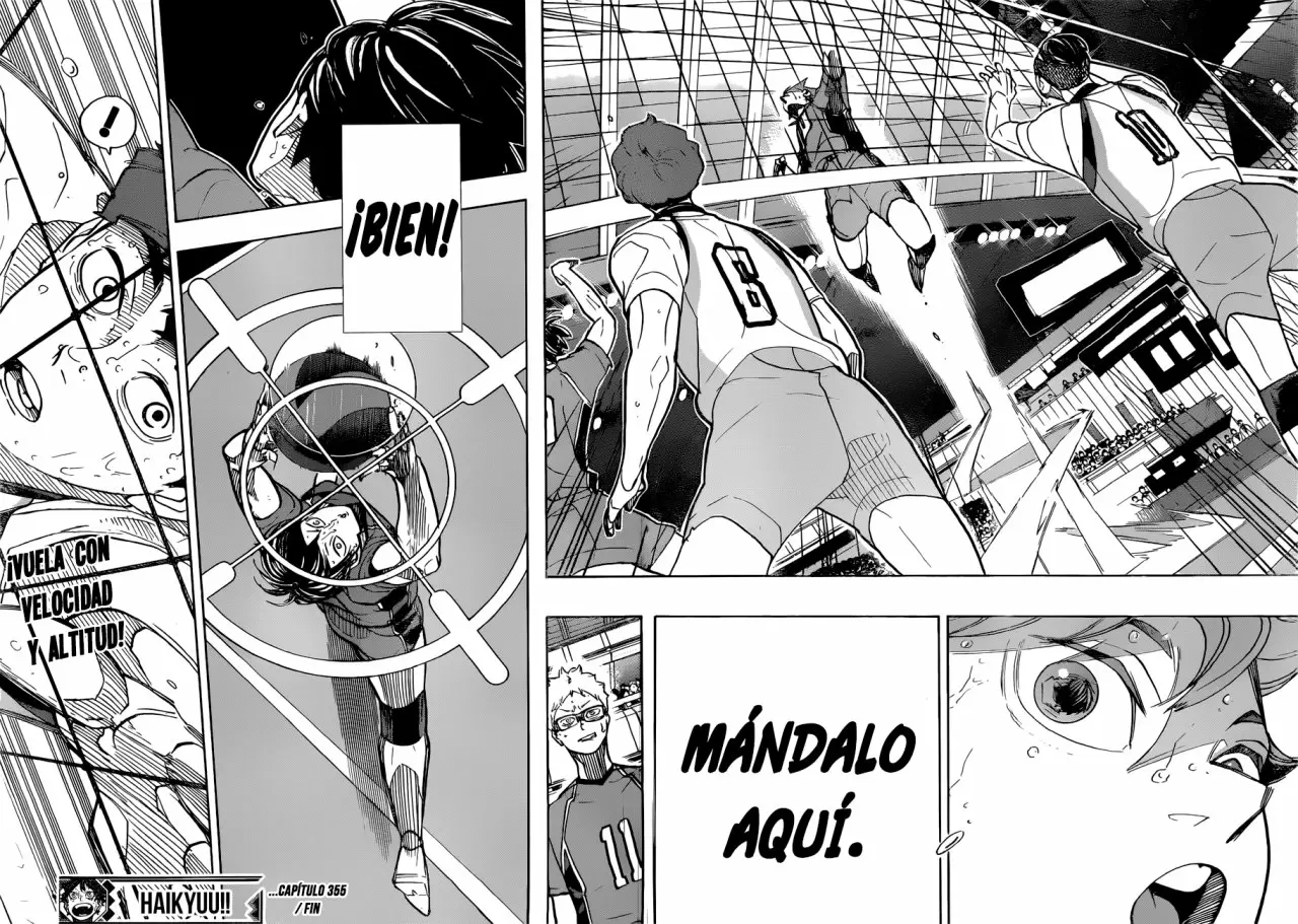 Haikyuu!! - Capítulo 355 - Página 17 - LectorTMOo