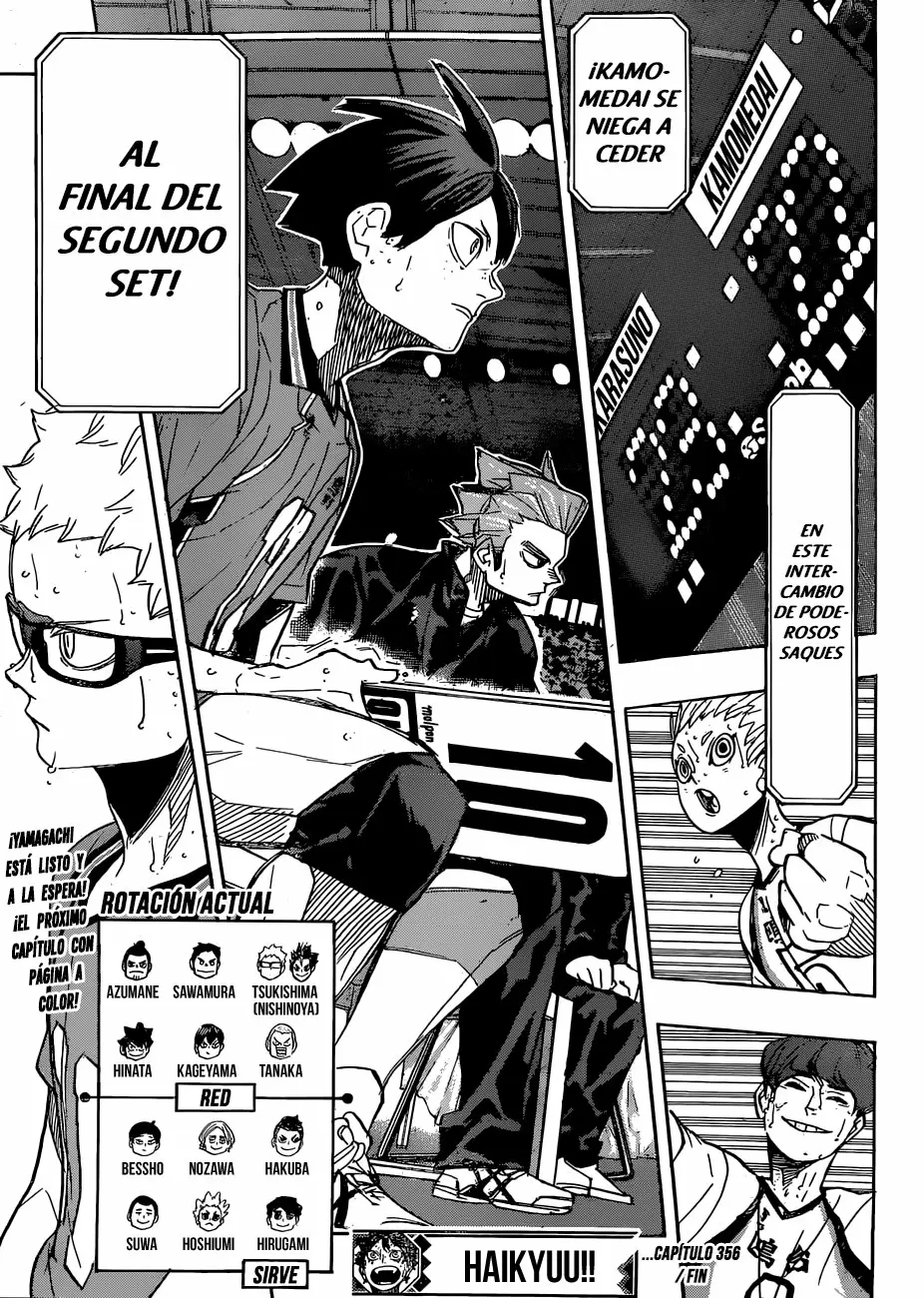 Haikyuu!! - Capítulo 356 - Página 17 - LectorTMOo