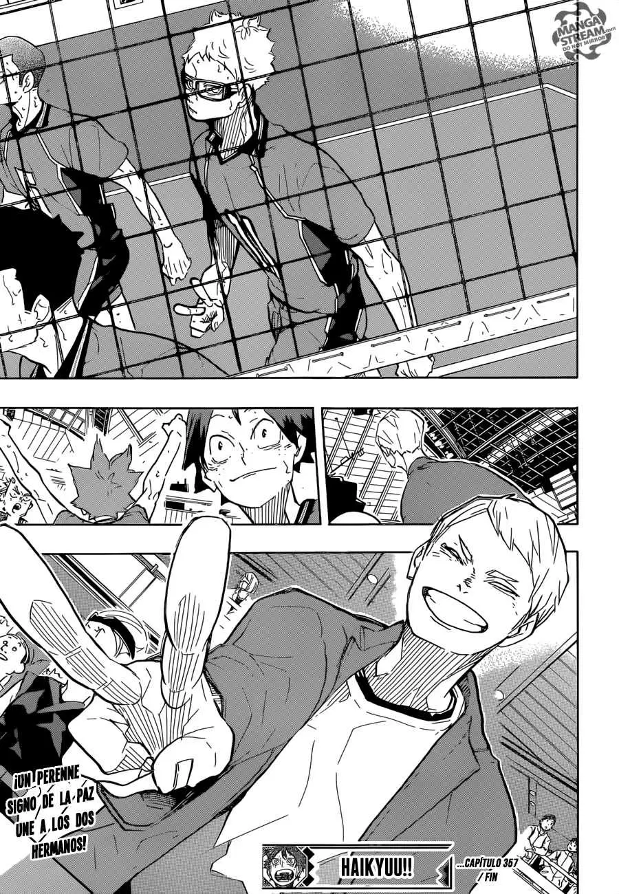 Haikyuu!! - Capítulo 357 - Página 19 - LectorTMOo