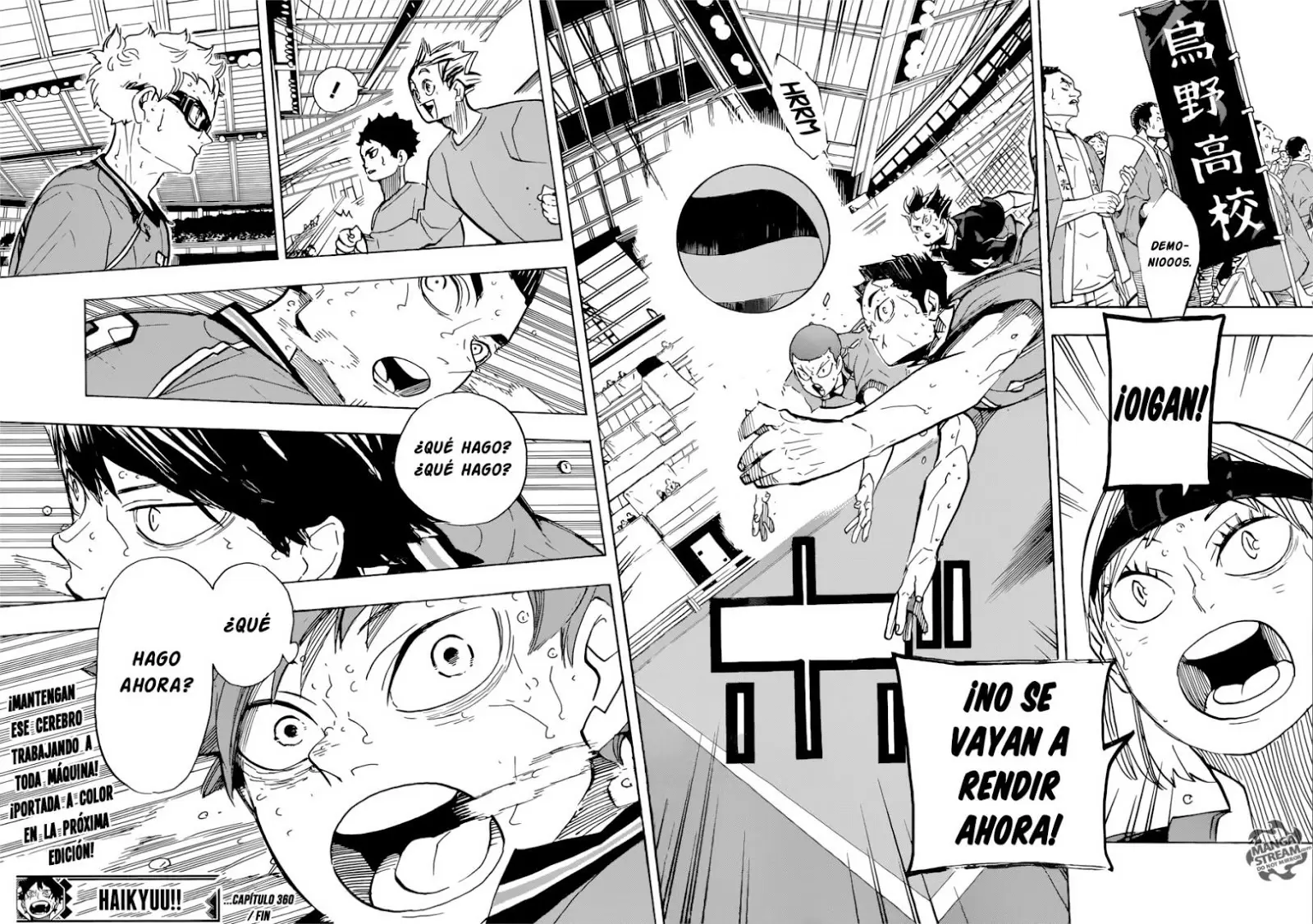 Haikyuu!! - Capítulo 360 - Página 17 - LectorTMOo