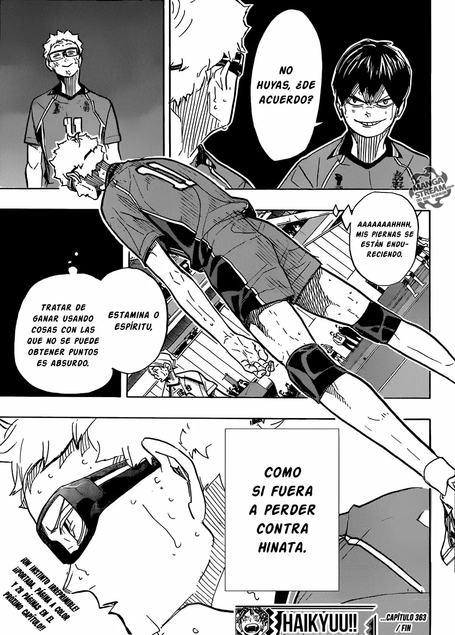 Haikyuu!! - Capítulo 363 - Página 18 - LectorTMOo