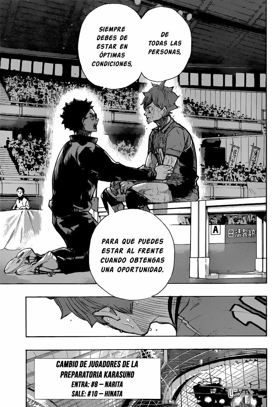 Haikyuu!! - Capítulo 365 - Página 11 - LectorTMOo